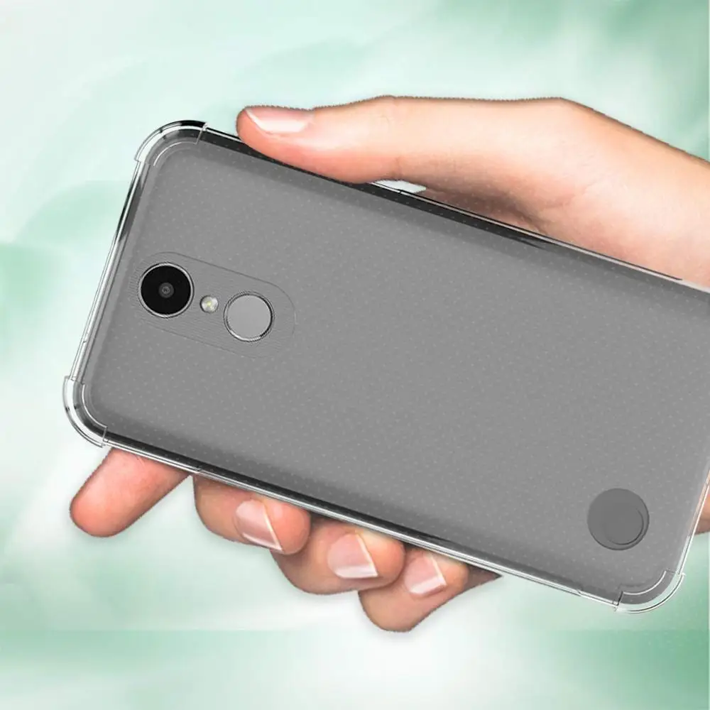 Ударопрочный Противоскользящий ТПУ гелевый мягкий чехол для LG LV3/Aristo/V3/MS210/K8