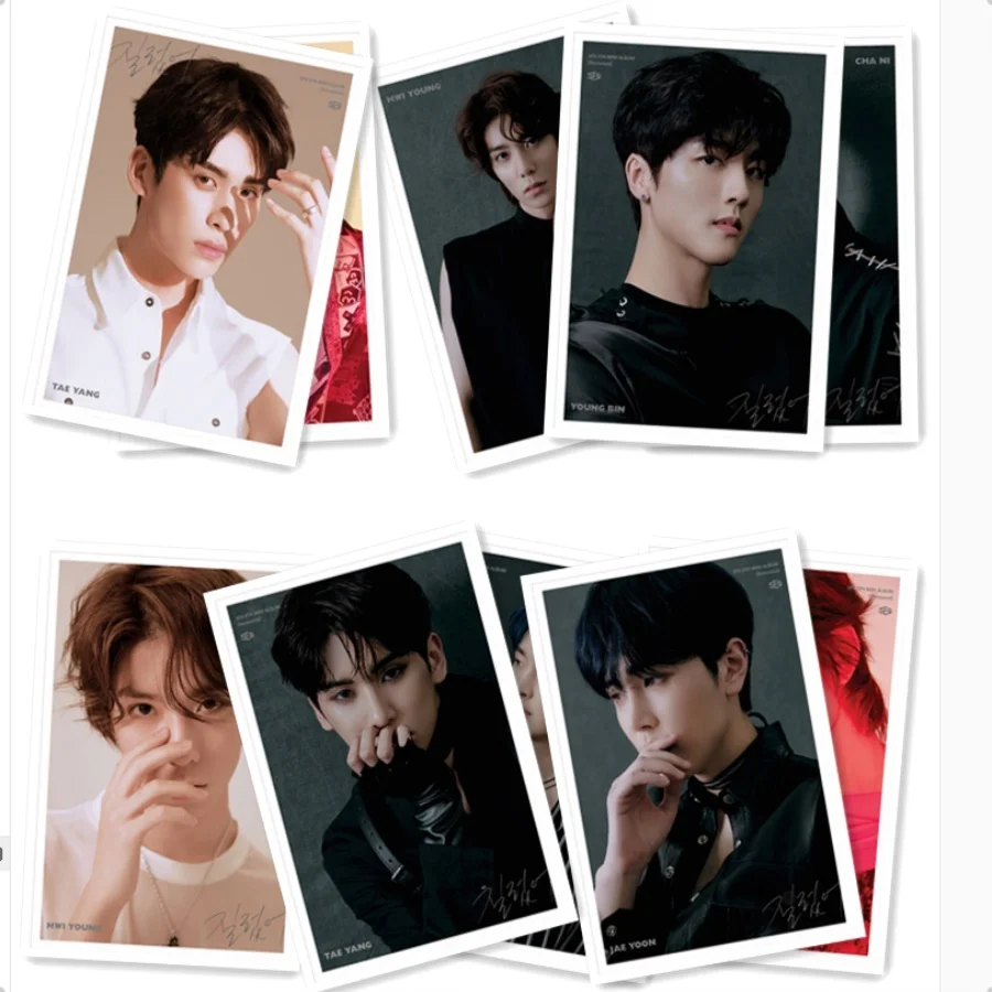 Kpop SF9 мини 5th Альбом Polaroid ЛОМО карта с фотографией чувственные HD Фотокарта карты 40 шт./кор