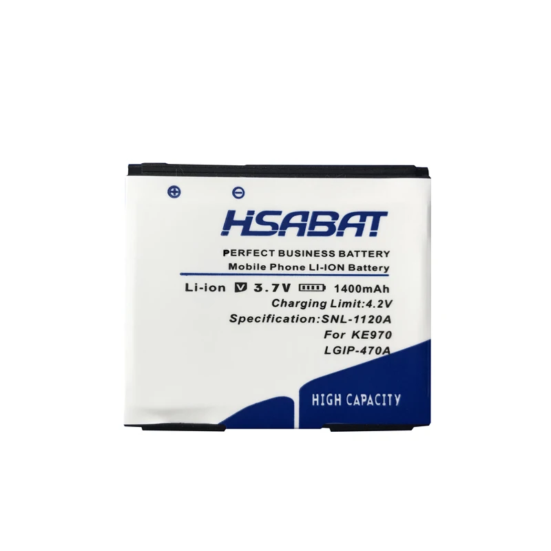 HSABAT 1400mAh LGIP-470A батарея для LG GD330 KE70 KE970 KE970U KF600 KF750 KG270 KG70 KG70c KU970 LF755 LX570 Shine | Мобильные