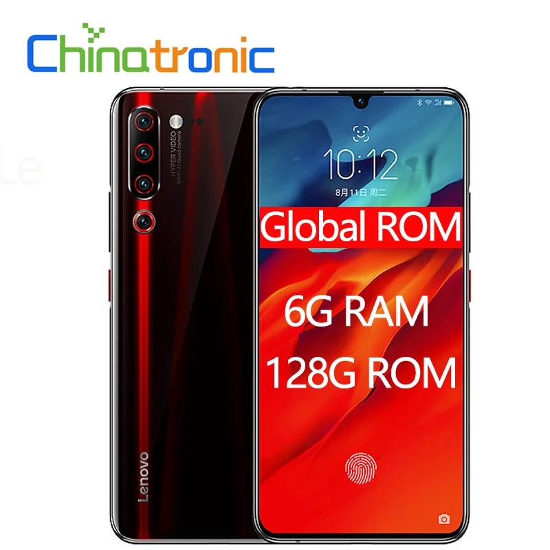 Lenovo Z6 Pro L78051 смартфон с 5 дюймовым дисплеем восьмиядерным процессором Snapdragon 6 39 ОЗУ