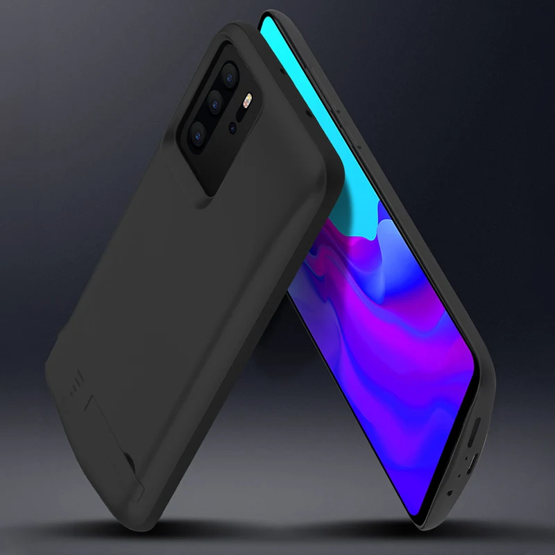 Чехол для Huawei P30 Pro 5000 мАч зарядное устройство чехол телефона с подставкой внешний