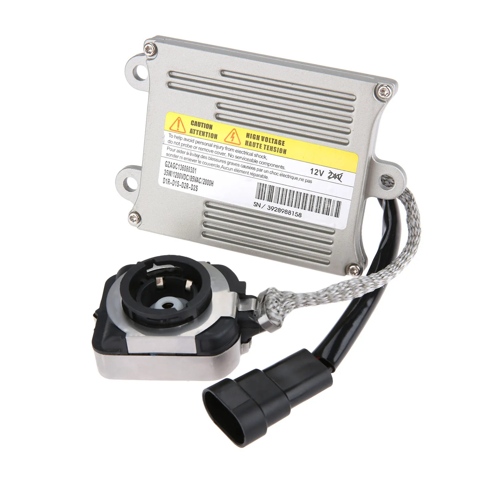 Yetaha D2S D4S ксенон HID балласт для фар регулятор воспламенителя с кабелем питания