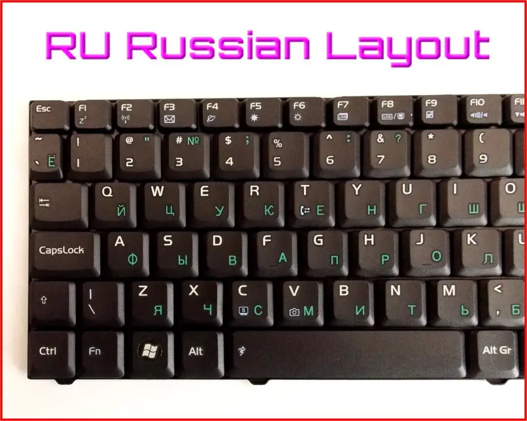 Новая русская версия клавиатуры для ноутбука ASUS F7F F7S F7Se F7Sr F7Kr X56 X56A X56V X56T X56S M51AT |