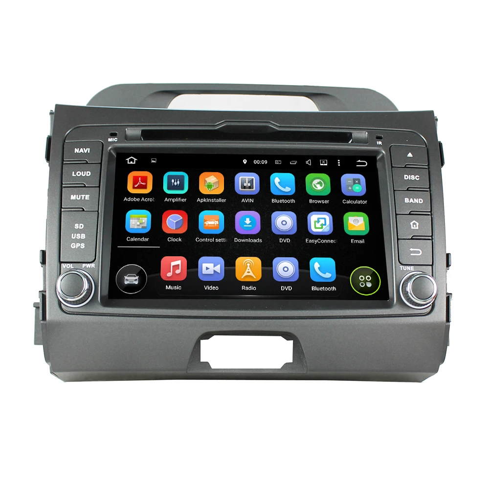 7 &quotавтомобильный dvd плеер на основе Android с ТВ/BT GPS 3G WIFI аудио Радио стерео