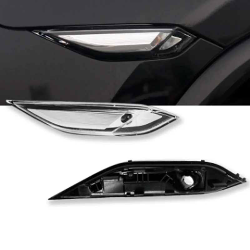 Передний боковой фонарь для крыла габаритный поворотная лампа Porsche Cayenne 2011 2012 2013