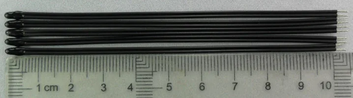 

Free ship by SGP 100pcs/lot NTC thermistor 100K 1% 3950 length 100MM 28# temperature sensor