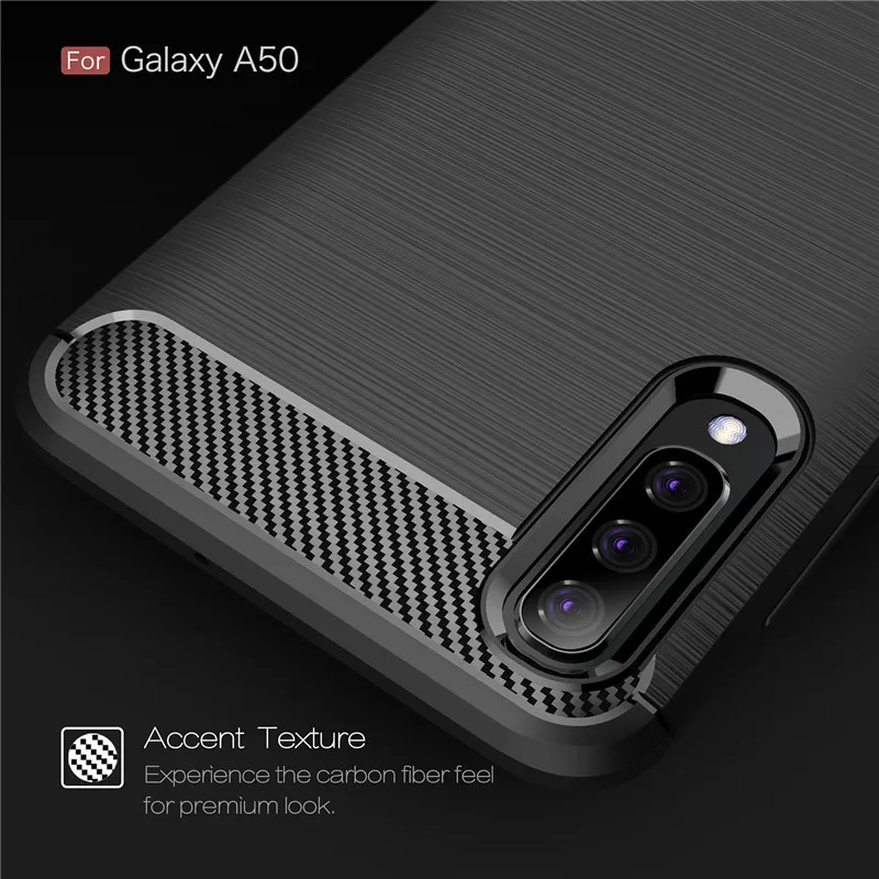 Чехол из углеродного волокна для Galaxy A51 A71 A10 A20 A30 A40 A50 A60 A70 TPU чехол Samsung M31 M30 M20 A10E A20E