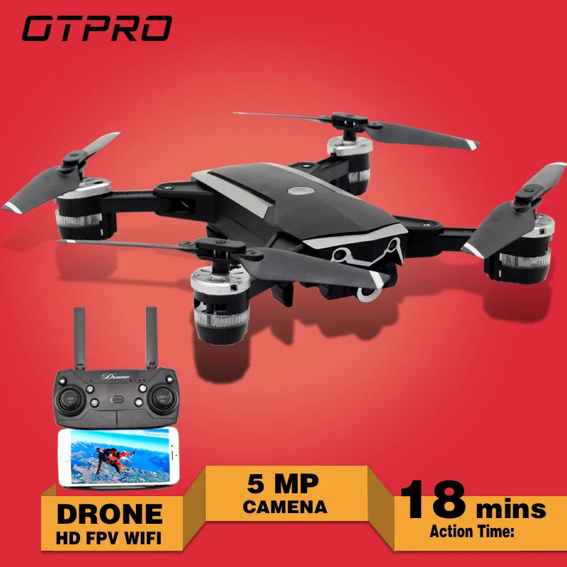 OTPRO H18S rc Drone 5 Мп FPV WIFI 1080P Дроны с HD камерой Квадрокоптер мини Дрон складной