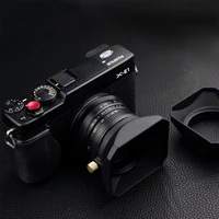 37 39 40 5 43 46 49 52 55 58 mm square shape lens hood for fuji nikon micro single camera gift a lens cap