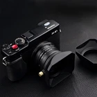 Бленда для объектива 37 39 40,5 43 46 49 52 55 58 мм квадратной формы для Fuji Nikon Micro Single Camera в подарок