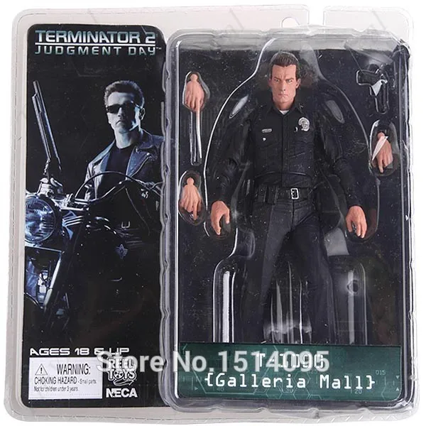G NECA Терминатор 2 фигурка T-800/T-1000 ПВХ фигурка игрушка модель игрушки 7 типов 18 см - Цвет: G
