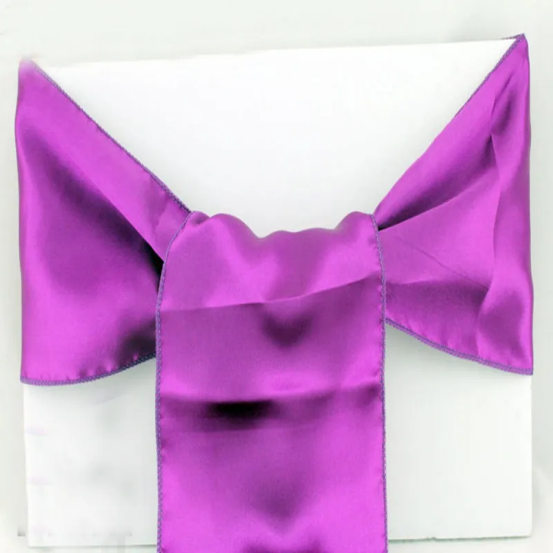 Оптовая продажа 100 шт. новый сливы Красная атласная Председатель Пояса Луки 15 см X