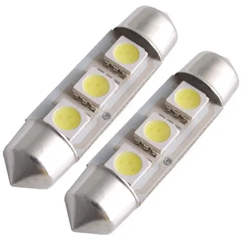 2 шт. светодиодный фонарь для челнока 39 мм CANBUS белый|canbus 39mm|canbus ledcanbus led bulb |