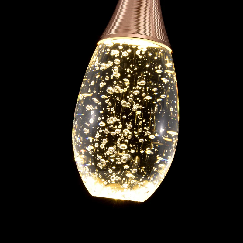 Креативные простые современные европейские светодиодные светильники 3/5 head bar