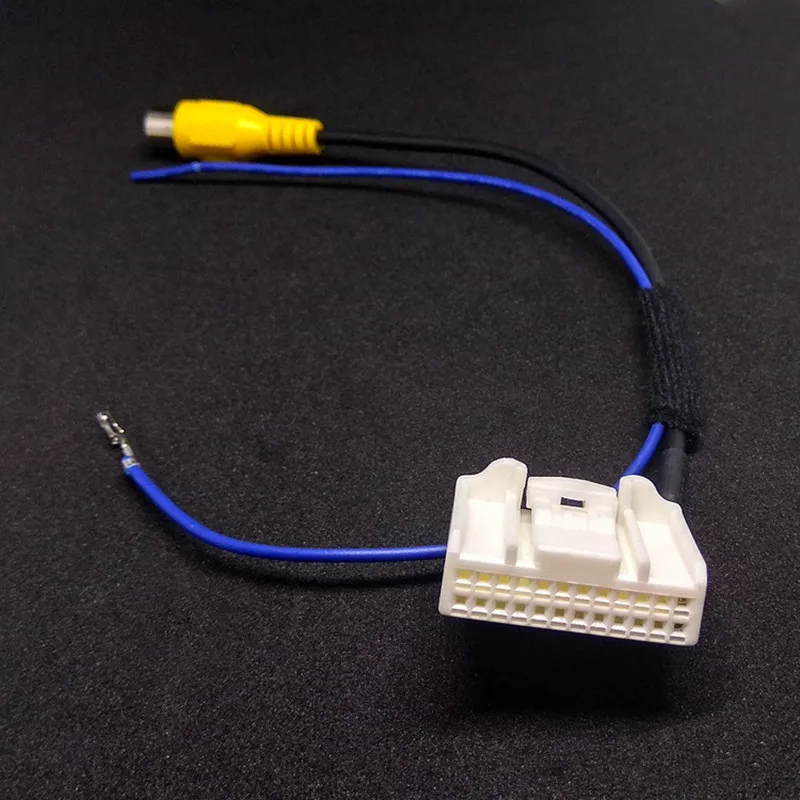 24Pin оригинальный видеовход переключатель обратной парковки RCA адаптер кабель для