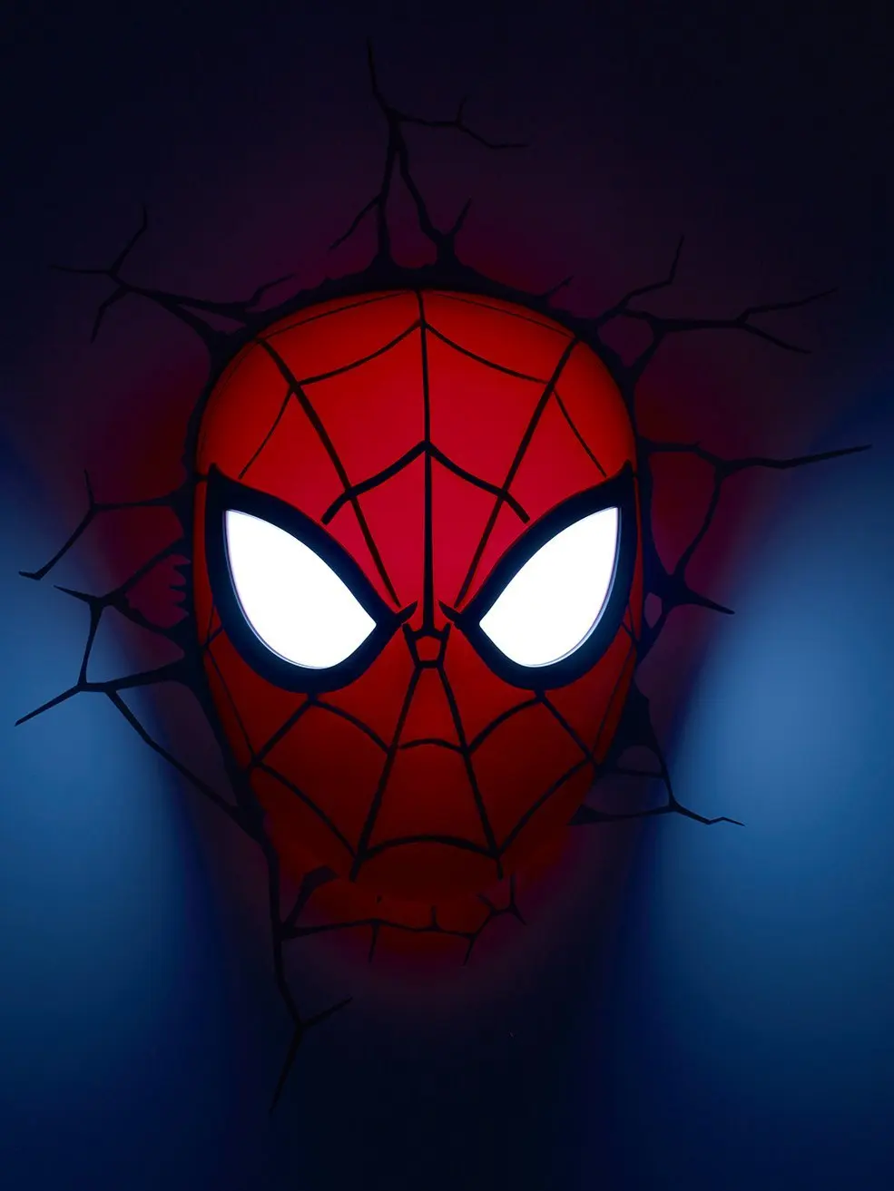 GUXEN 3D Marvel Человек-паук в форме руки и головы креативная наклейка супер герой настенный светильник ночник для детей Детский Светильник для спальни ing