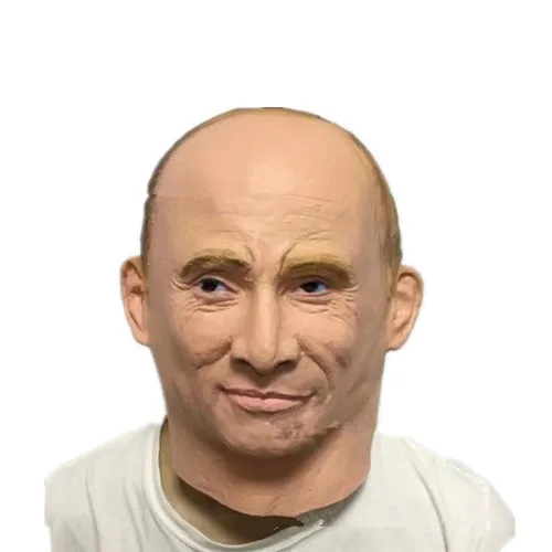 Halloween Rubber Masks Masquerade Party Adult Cosplay Fancy Costume Props Russian President Vladimir Putin Latex Mask Full Face | Дом и сад