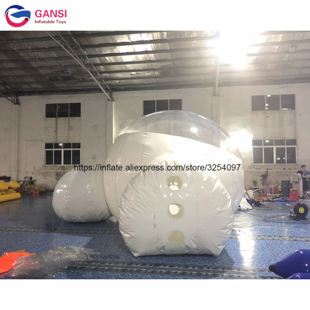 4m double room inflatable transparent bubble tent outdoor camping with entrance | Игрушки и хобби