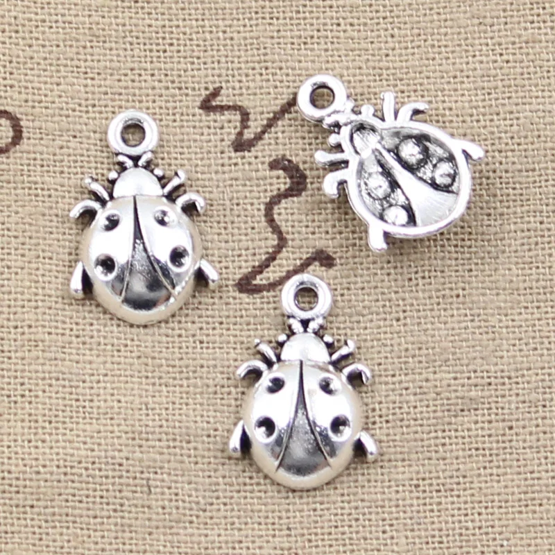 Подвеска божья коровка 19x13 мм 20 шт.|ladybug charms|charms jewelry makingmaking pendant |