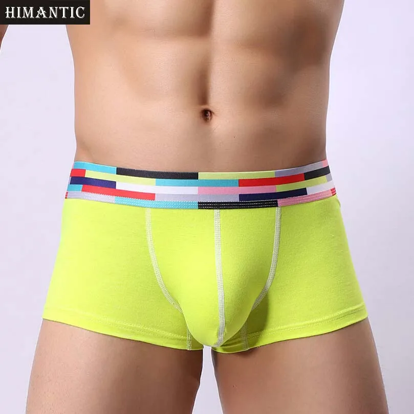 Хлопковые сексуальные мужские боксеры дышащие шорты для мужчин мужская домашняя