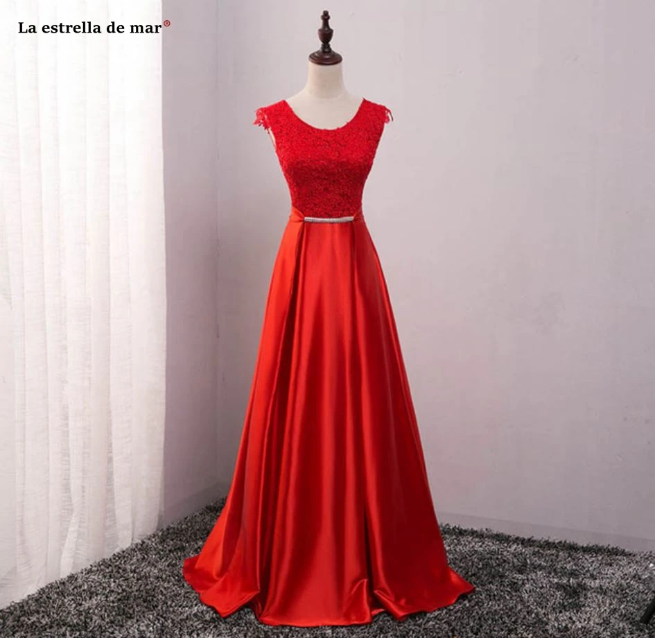 Robe demoiselle d'honneur Новинка кружевное платье с v образной горловиной лямкой на шее