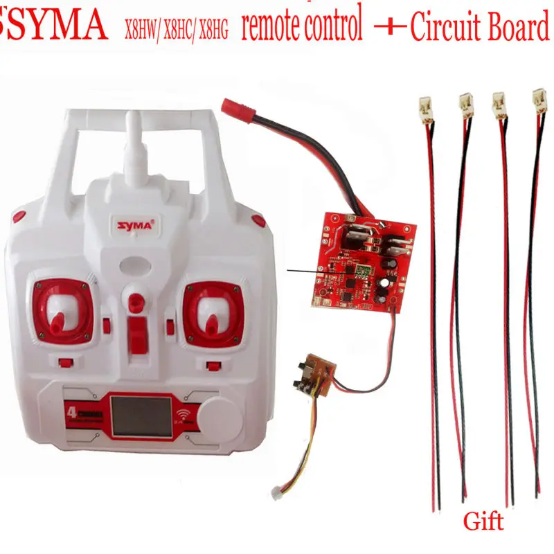 Syma X8HC XH8W XH8G Квадрокоптер запасные части монтажная плата + проволочная головка