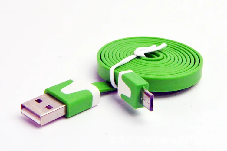 USB Кабель 1 м Интерфейс V8 удлиняется глава красочный зарядный кабель для Android