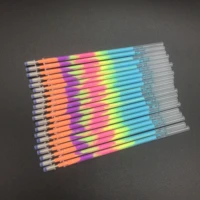 20pcs lot multi color rainbow refill highlighters gel pen ball point pen students painting graffiti fluorescent refi
