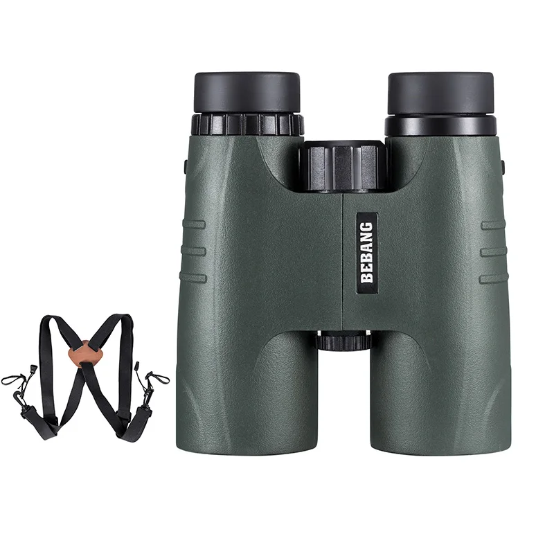 Package 3 BEBANG 10x42 бинокль для охоты телескоп для наблюдения за птицами Профессиональный BAK4 Prism с аксессуары чехол на телефон адаптер - Цвет: Package 3