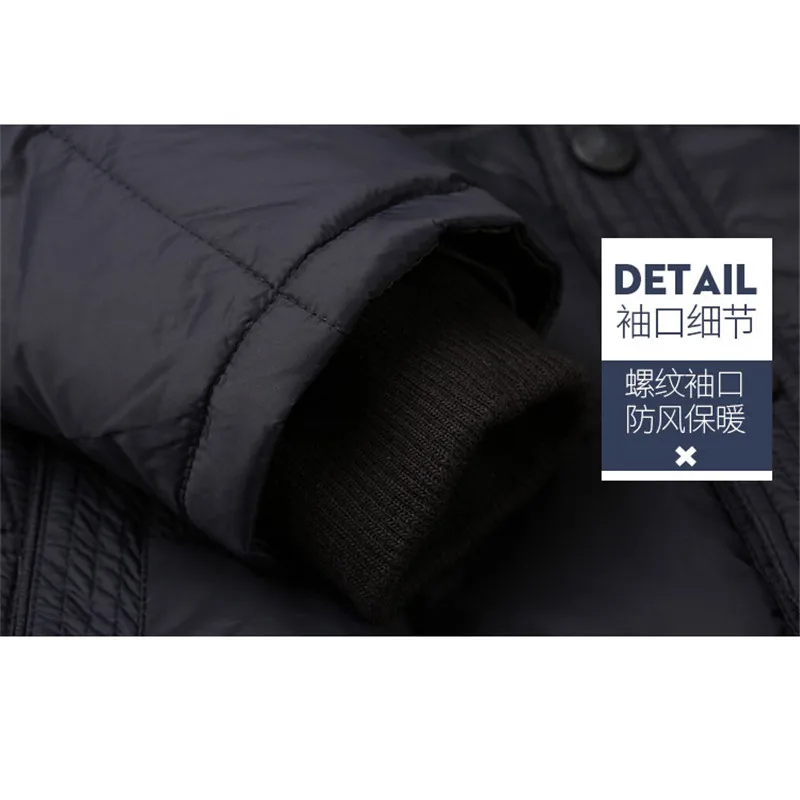 Sanishroly 2019 New Autumn Winter Men's Down Coat Slim Warm Thick White Duck Parka Jacket Male Short Outwear Tops S400 | Мужская