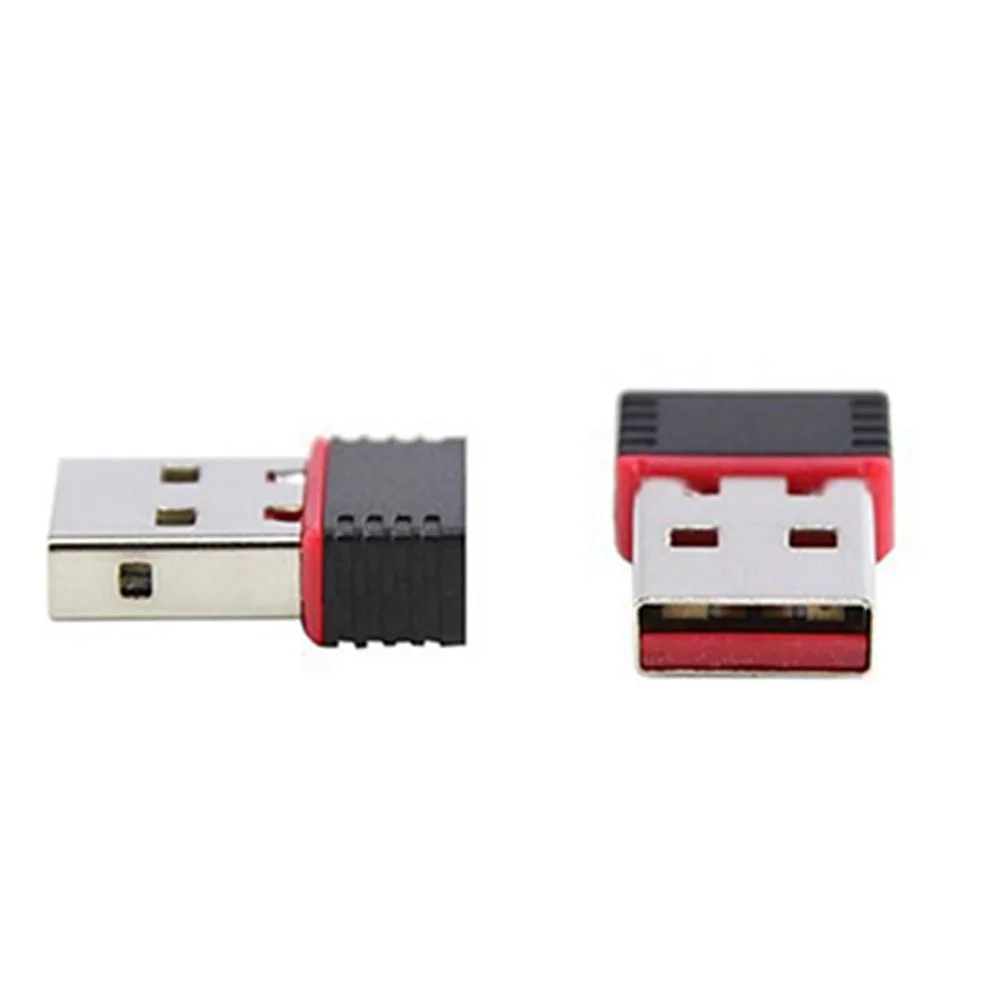 Приемник мини Сетевая карта Wifi адаптер USB 150 Мбит/с ключ LAN для ПК беспроводной
