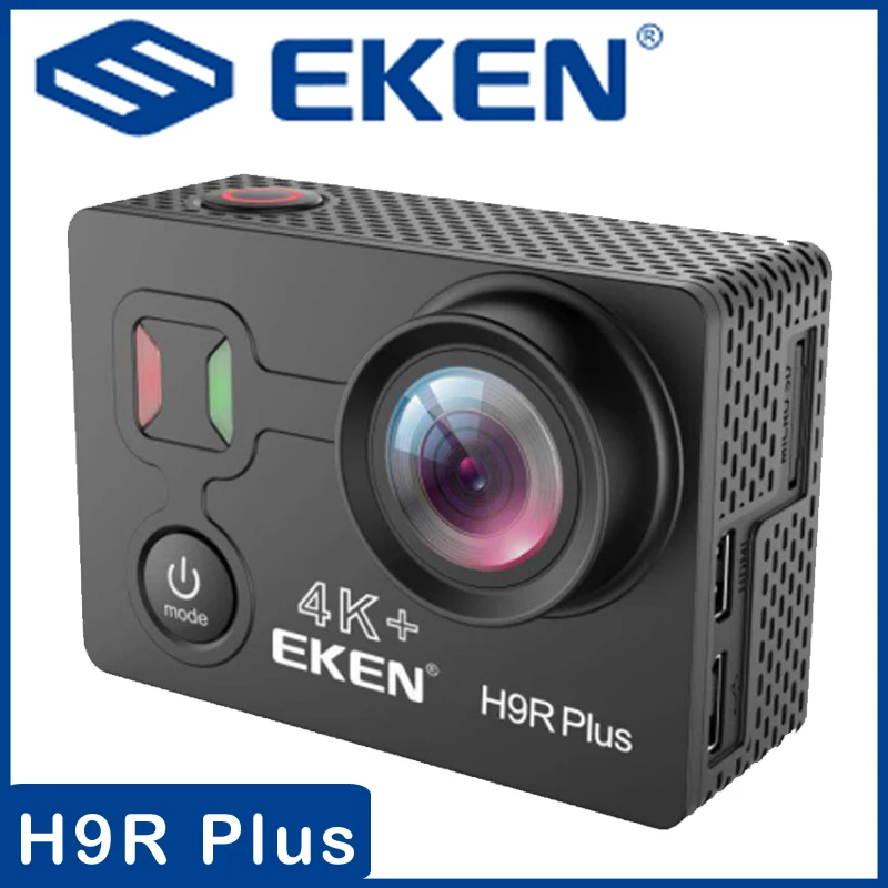EKEN H9R Plus 4K Экшн камера Ultra HD Ambarella A12 4 k/30fps 1080 p/60fps Actioncam 14MP Go Водонепроницаемая Wifi