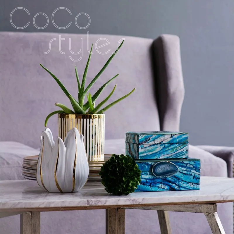 Cocostyles InsFashion креативные коробки для ювелирных изделий ручной работы современного
