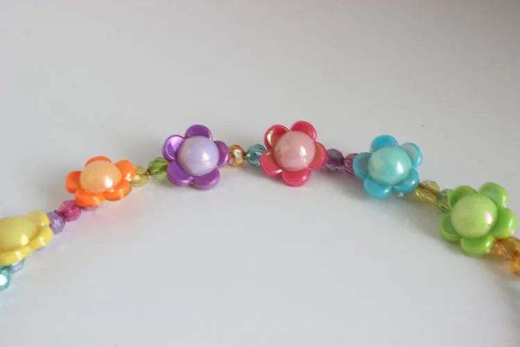 Женские Классические Акриловые резинки для волос с цветком шириной 0 8 см