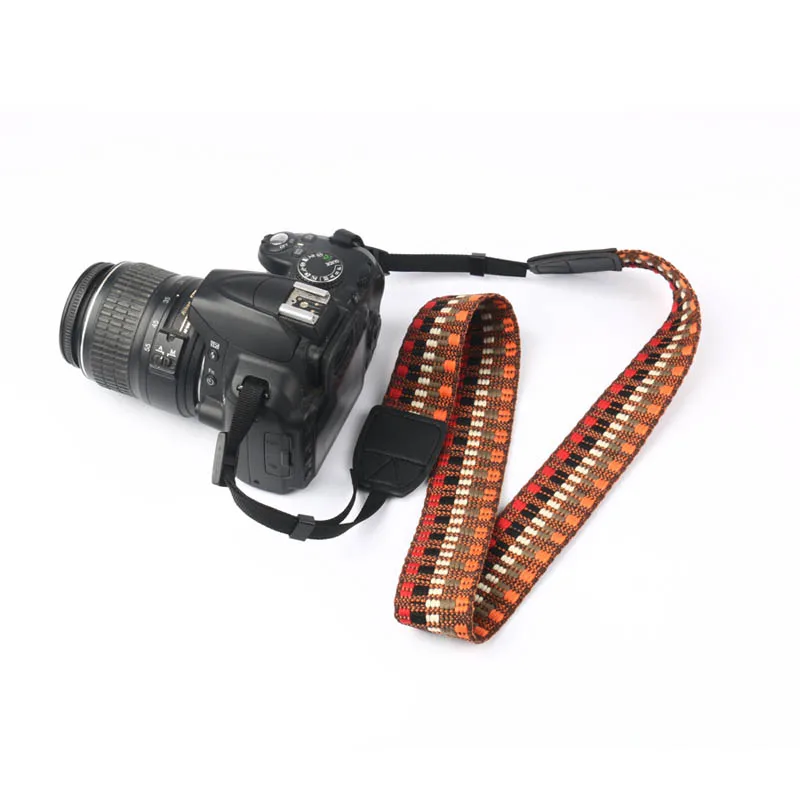 

Ethnic Photo Camera Strap Cotton Yard Neck Shoulder Hand Strap for Canon Nikon Pentax UY8