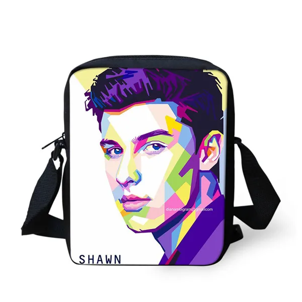 CDZHL510E Thikin Mendes Shawn сумки на плечо Детская сумка-мессенджер сумка через плечо для телефона для девочек телефонные сумки для покупок школьные сумки - Цвет: CDZHL510E