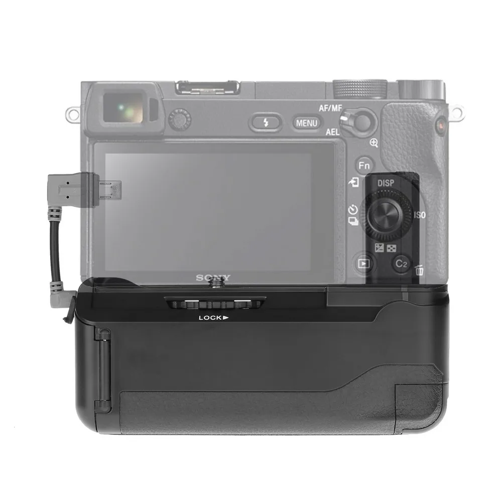 Spash вертикальный Батарейная ручка с 2 шт. NP FW50 батареи для sony A6000 беззеркальных