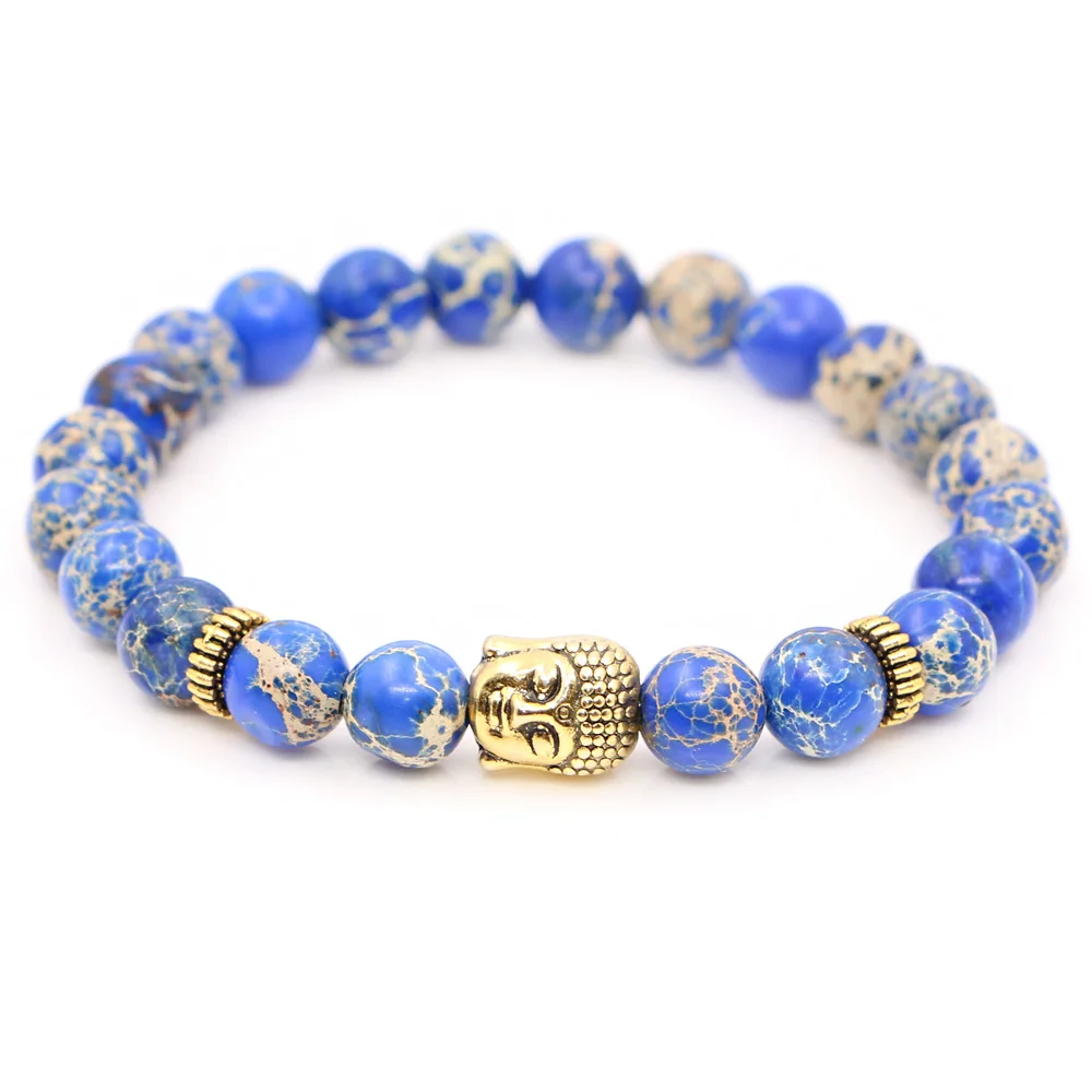 Mestyle Sea Sedi Мужские t Tiger Eye Бусы Оникс с антиквариат Золотой Будда амулеты Браслеты