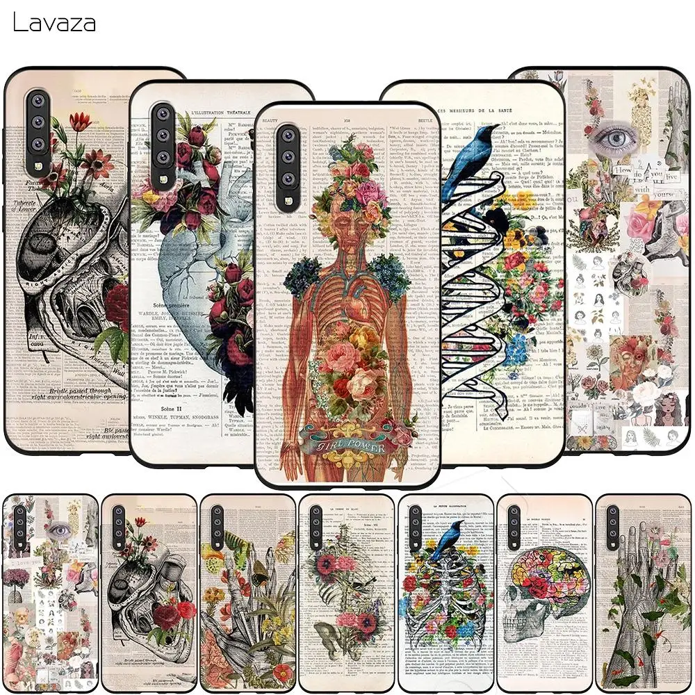 Lavaza Human Anatomy Organ Case for Samsung Galaxy Note 10 Plus A10 A30 A40 A50 A70 M20 A20 A20S A10S A30S A50S |