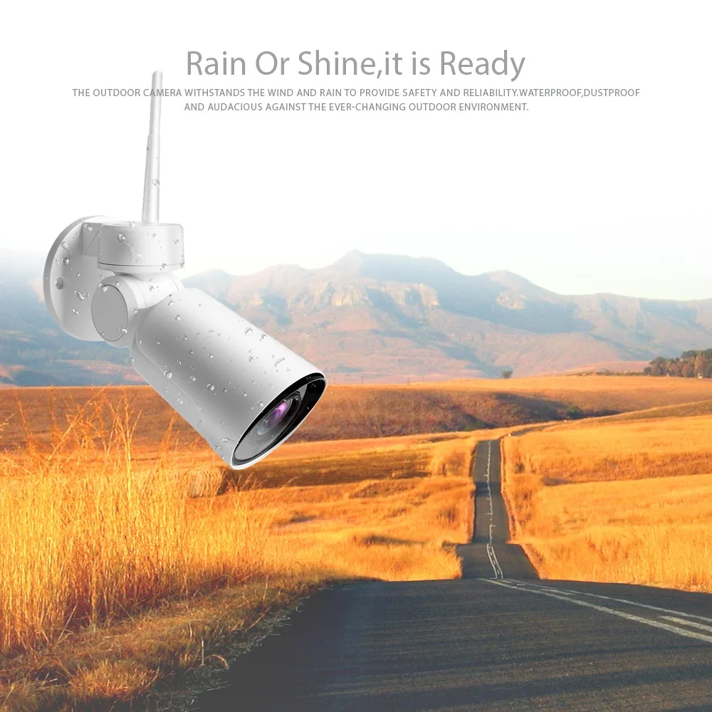 Беспроводная миниатюрная PTZ IP камера 1080P 2 МП уличная Onvif аудио P2P CCTV