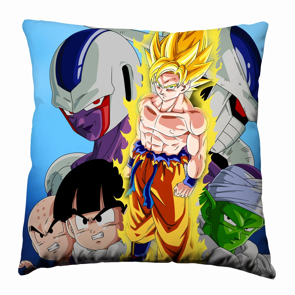 Аниме Манга Dragon Ball; Dragonball Z 40 х 40 см подушка Декоративные индивидуальные чехол сиденья постельные принадлежности Подушка