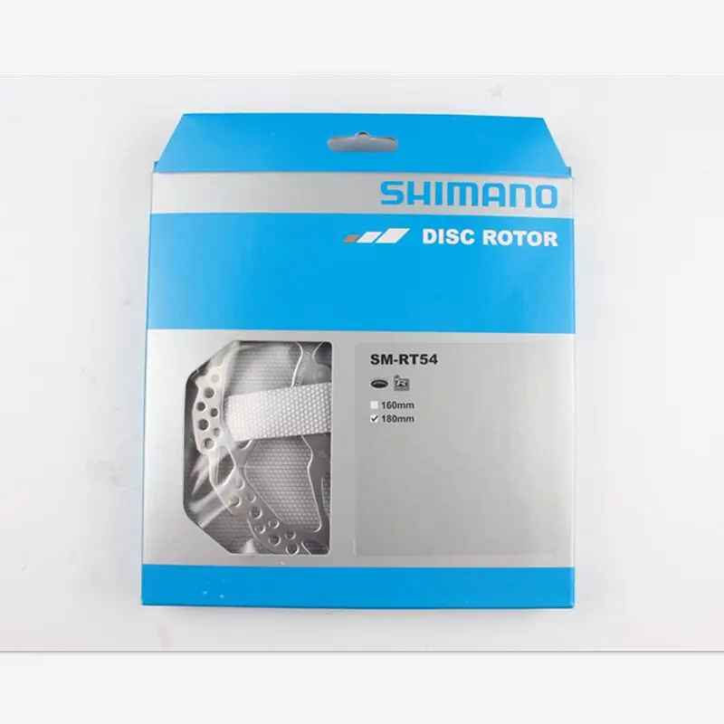 1 шт. SHIMANO диск тормозной диск ротор SM RT54 Центральный замок костюм горные велосипеды диск RT54 XT SLX DEORE 160 мм 180 мм MTB велосипед