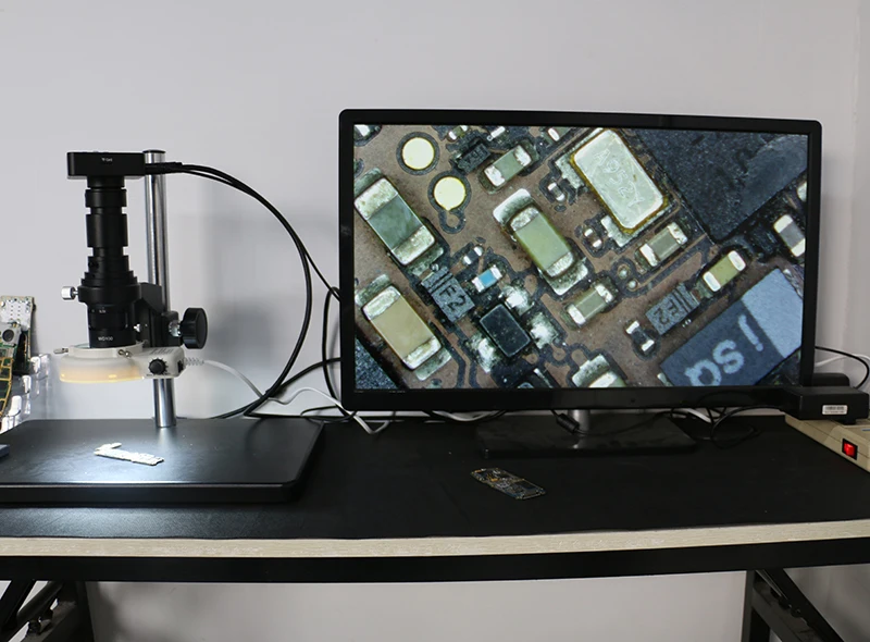 400X 1000X регулируемое увеличительное стекло Объектив C mount Zoom очки Оптические convex объектив для HDMI VGA USB цифровой видео микроскоп камера