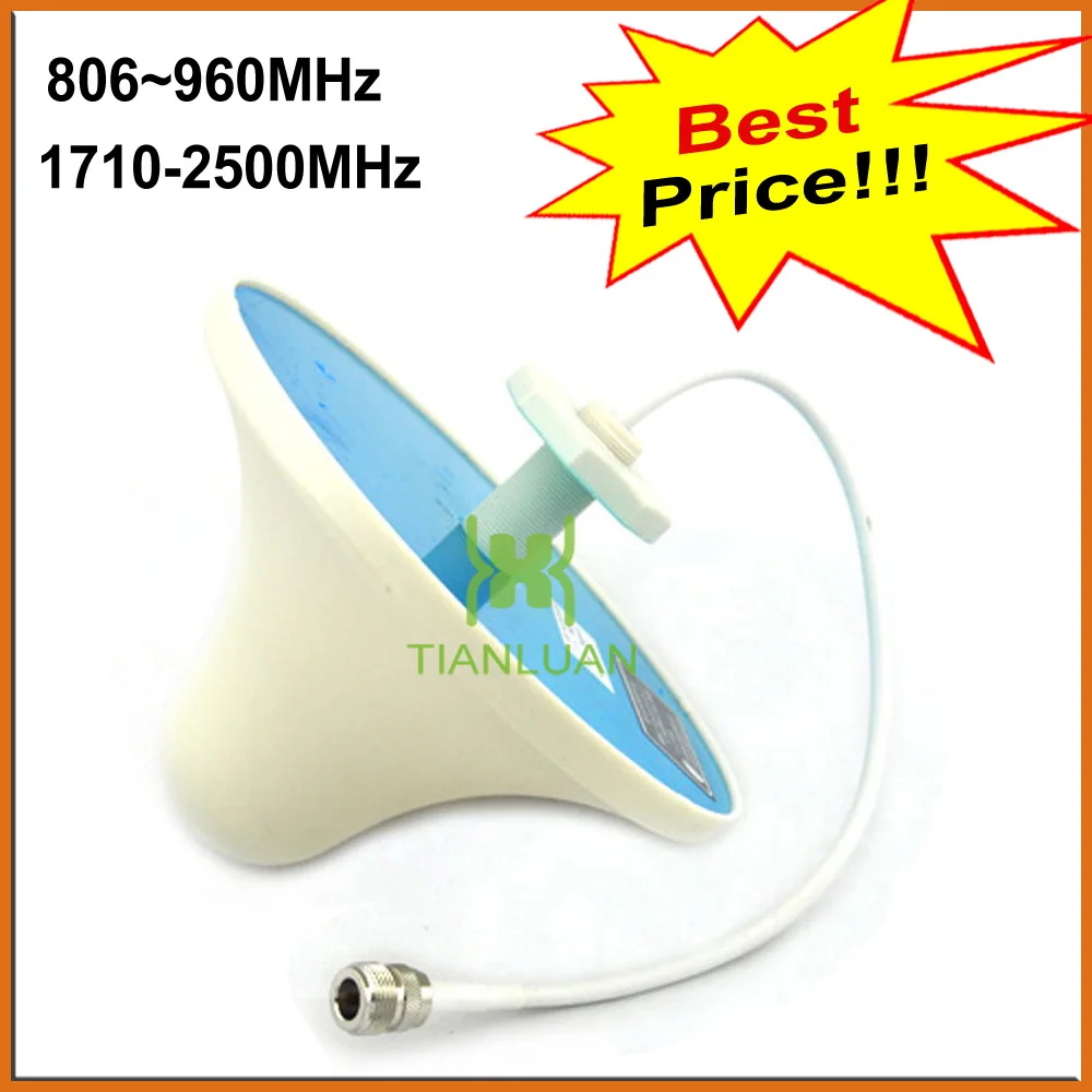 Крытый Omni Ceiling Антенна внутренняя панель для 2G 3G CDMA GSM DCS шт W сигнала сотового