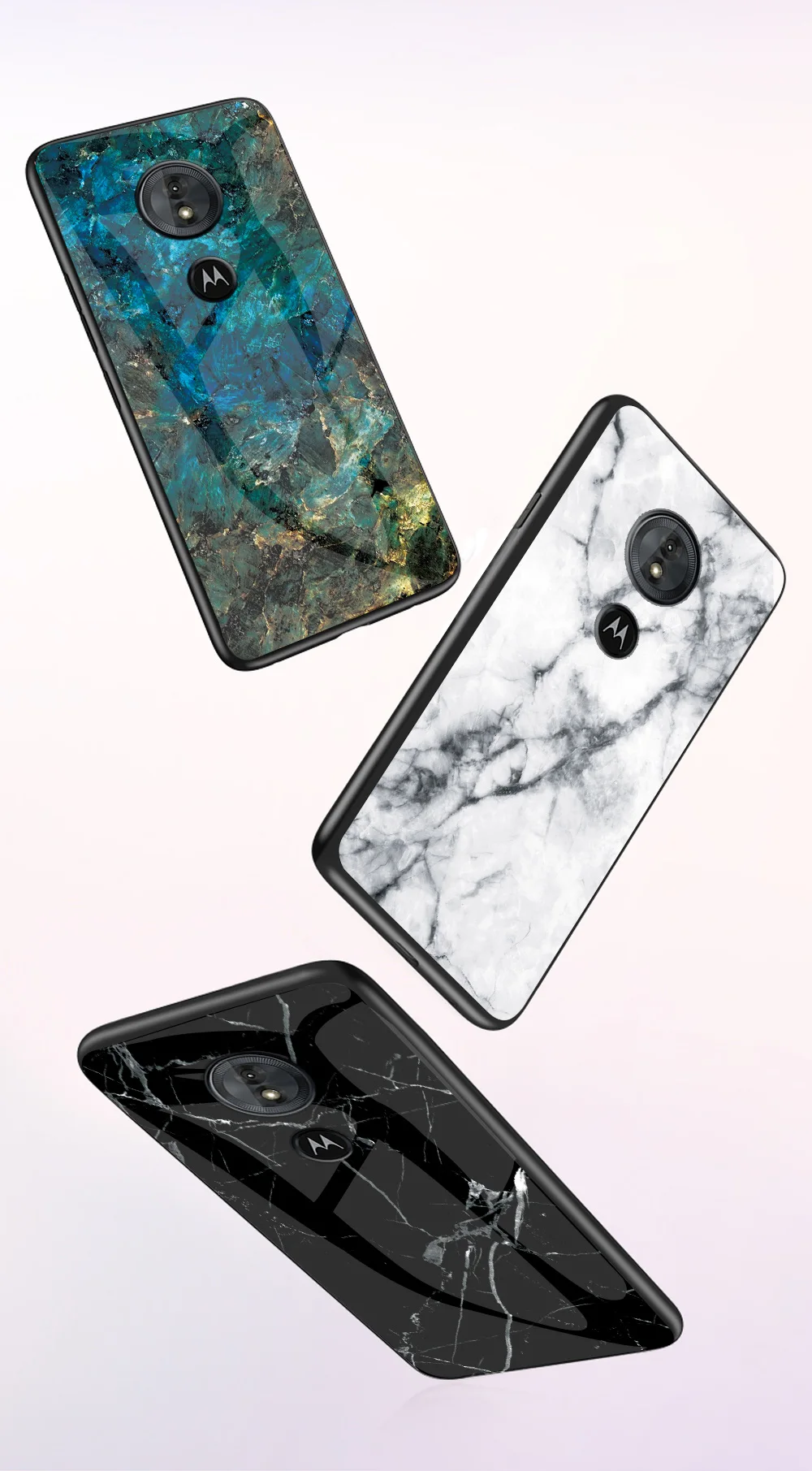 Для moto rola moto G6 Plus чехол Роскошный Мраморный зернистый жесткий закаленное стекло защитный чехол на заднюю панель для moto g5s plus g6 g5s оболочка