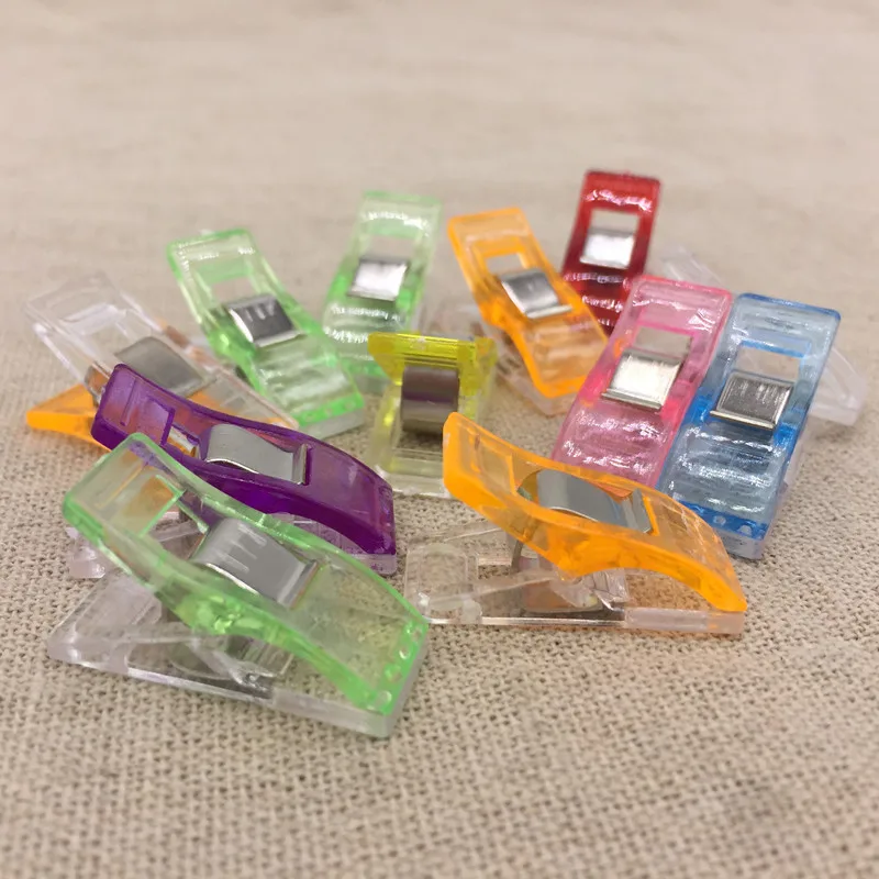 5000 шт ПВХ Пластиковые зажимы для лоскутного шитья DIY Поделки стеганое одеяло клип