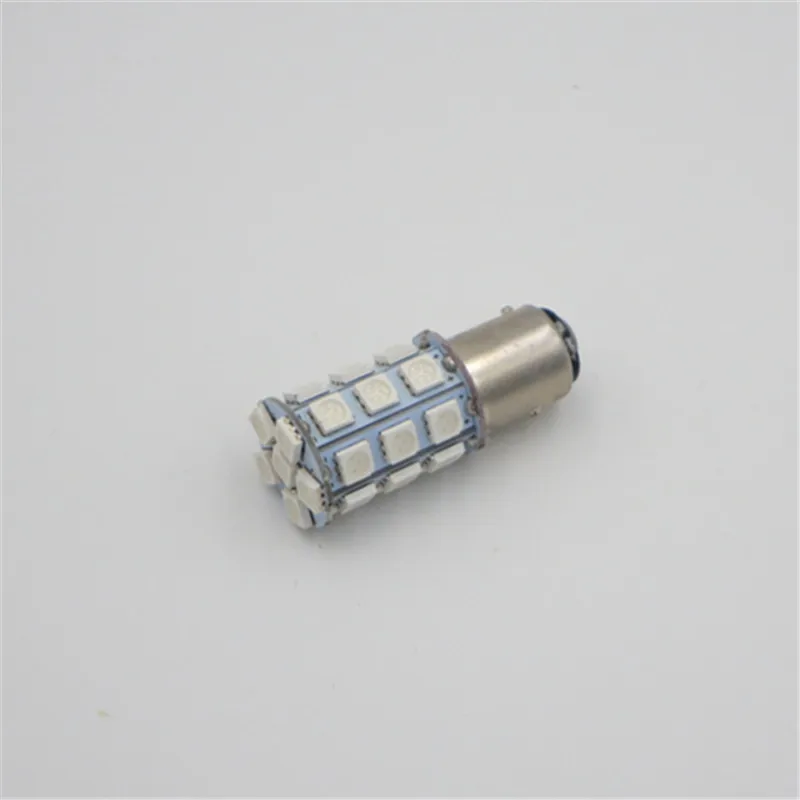 10 шт. BAY15D 1157 P21/5 W 27 SMD 5050 задние тормоза поворота Задние Резервное копирование светодиодный светильник лампы красный белого и синего цвета желтый 12V 24V