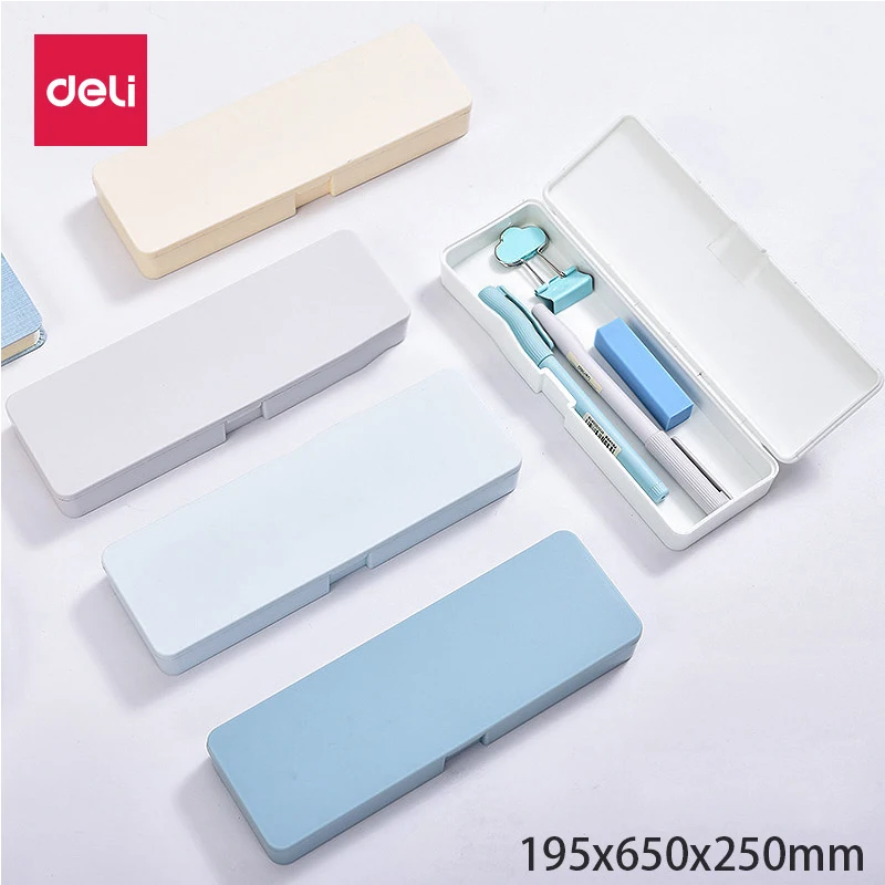 Deli 8328 канцелярская коробка для начальной школы многофункциональная ручек