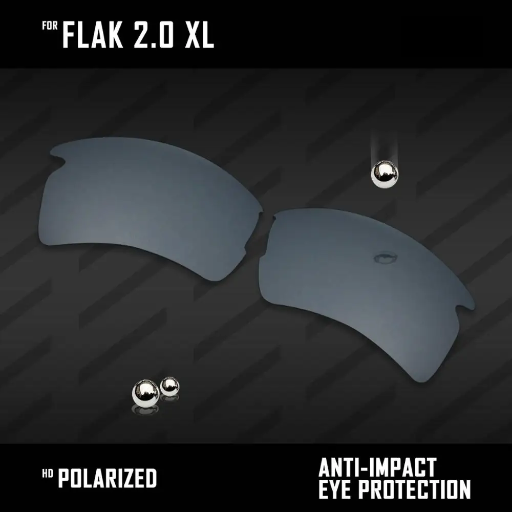 OOWLIT линзы для замены солнцезащитных очков Оукли Flak 2,0 XL OO9188 Поляризованные-разноцветные