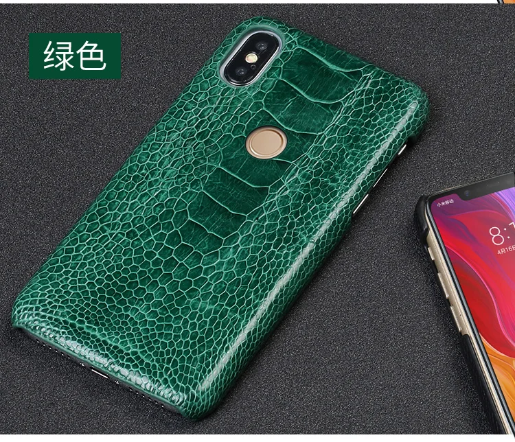 Страусиной кожи ног чехол для телефона чехол для Xiaomi mi 5 6 8 SE A2 6X Max 2 3 mi x 2S Note 5 случай для Redmi Примечание 4 4X5, 7, 8, 5 Plus кейс на заднюю панель